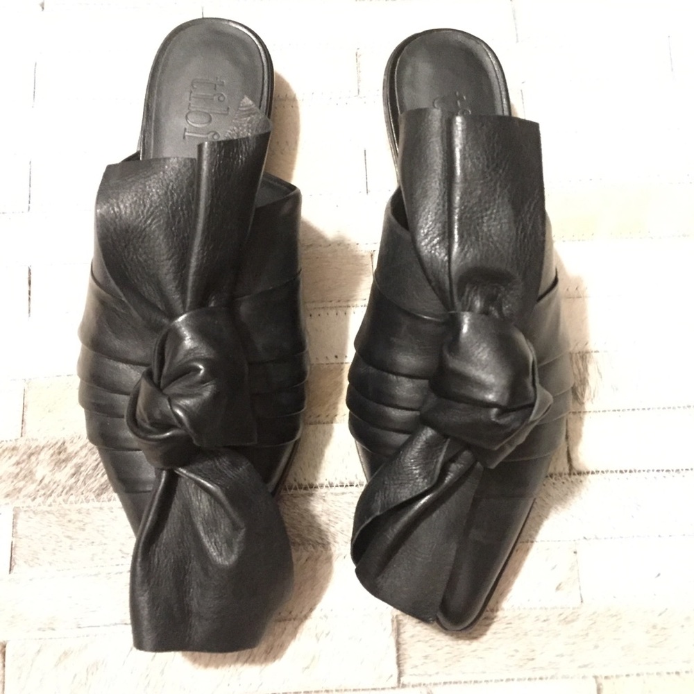 Tibi - Sawyer Flat Black Sz. 37 (US Sz 6.5)